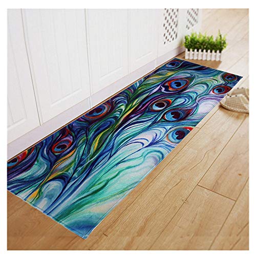 Product Cover 24x70 Inch Doormat Indoor Non-Slip Mat for Front Porch Entrance Shoe Scraper Absorbent Decor Office Hall Entry Floor Mat Bedroom Carpet Home Kitchen Rug - Sea Shell Beach Style (AA(16X48 in))