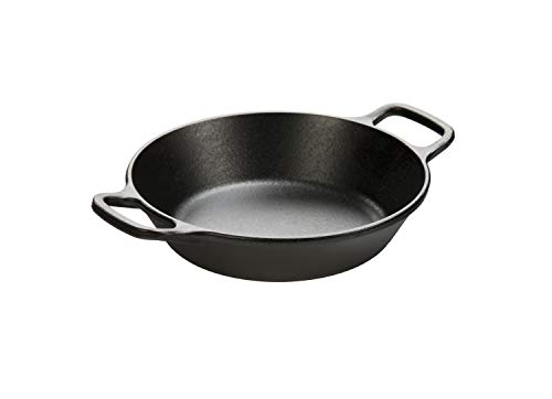 Product Cover Lodge L5RPL3 Cast Iron Round Pan, 8 in, Black