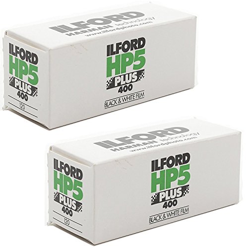 Product Cover Ilford HP5 Plus Black and White Negative Film ISO 400 (120 Roll Film) 2-Pack