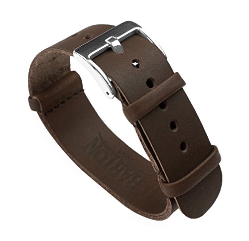 Product Cover 20mm Saddle Brown Standard Length - Barton Leather NATO Style Watch Straps