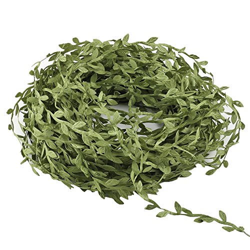 Product Cover HOGADO Artificial Vines, 132 Ft Fake Hanging Plants Silk Ivy Garlands Simulation Foliage Rattan Green Leaves Ribbon Wreath Accessory Wedding Wall Crafts Party Decor