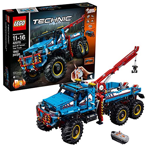 Product Cover LEGO Technic 6x6 All Terrain Tow Truck 42070 Building Kit (1862 Pieces)
