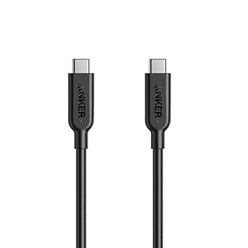 Product Cover Anker Powerline II USB-C to USB-C 3.1 Gen 2 Cable (3ft) with Power Delivery, for Apple MacBook, Huawei Matebook, iPad Pro 2018, Chromebook, Pixel, Switch, and More Type-C Devices/Laptops