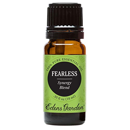 Product Cover Edens Garden Fearless Essential Oil Synergy Blend, 100% Pure Therapeutic Grade (Highest Quality Aromatherapy Oils- Energy & Stress), 10 ml