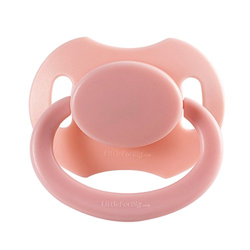 Product Cover Littleforbig Bigshield Generation-2 Adult Sized Pacifier Dummy for Adult Baby ABDL Pink
