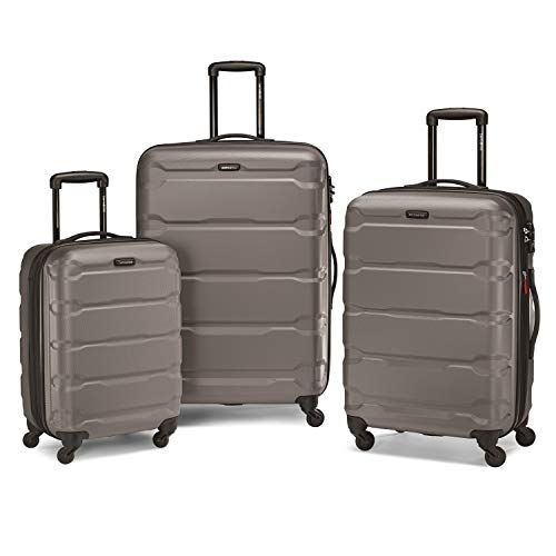 Product Cover Samsonite Omni PC Hardside Luggage, Silver, 3-Piece Set