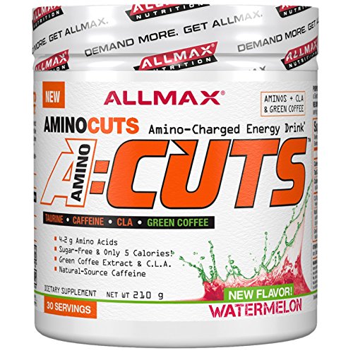 Product Cover ALLMAX Nutrition A:CUTS, Amino Charged Energy Drink, Watermelon, 210g