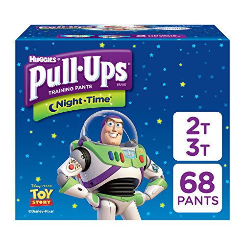Product Cover Pull-Ups Night-Time Potty Training Pants for Boys, 2T-3T (18-34 lb.), 68 Ct. (Packaging May Vary)