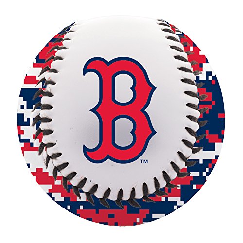 Product Cover Franklin Sports Boston Red Sox Baseball Teeball - Soft Strike - Digi Camo Graphic PVC Cover - Soft Core - MLB Official Licensed Product