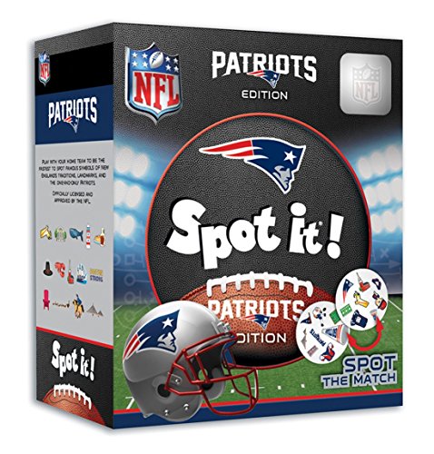 Product Cover MasterPieces NFL Spot It! New England Patriots Edition