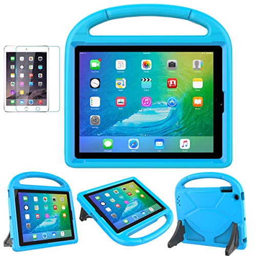 Product Cover iPad 2/3/4(Old Model) Case for Kids - SUPLIK Durable Shockproof Protective Handle Bumper Stand Cover with Screen Protector for Apple iPad 2nd,3rd,4th Generation, Blue