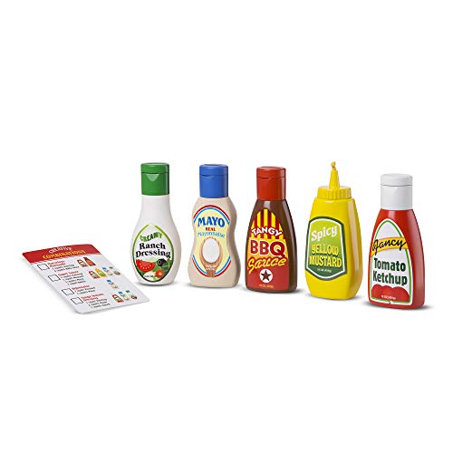 Product Cover Melissa & Doug Favorite Condiments Play Food Set