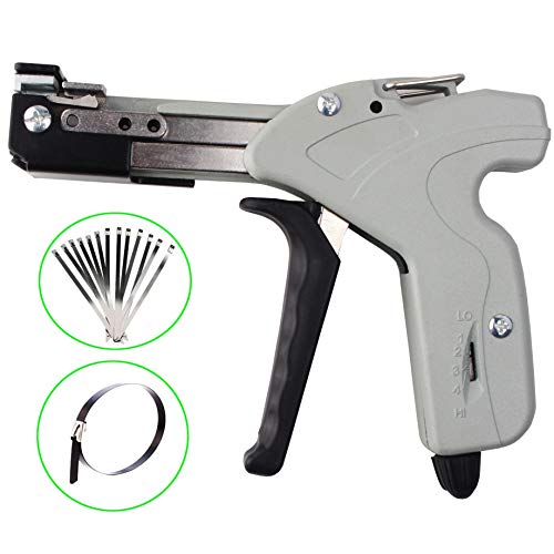 Product Cover Knoweasy Stainless Steel Cable Tie Gun for Stainless Steel Cable Ties,Stainless Cable Tie Tool