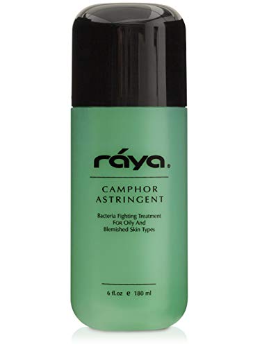 Product Cover RAYA Camphor Astringent 6 oz (204) | Effective Facial Toner for Oily and Break-Out Skin | Helps Dry Up Blemishes and Control Excessive Oiliness | Made With Camphor and Eucalyptus