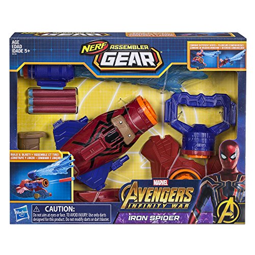 Product Cover Marvel Avengers: Infinity War Nerf Iron Spider Assembler Gear