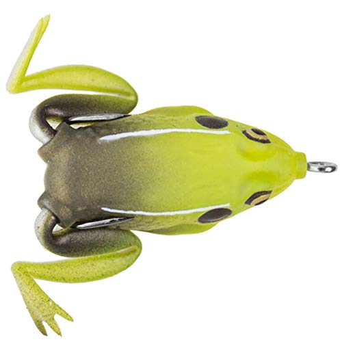 Product Cover Lunkerhunt PF01 Pocket Frog Series 2.5-Inch Green Tea Style Fishing Lure
