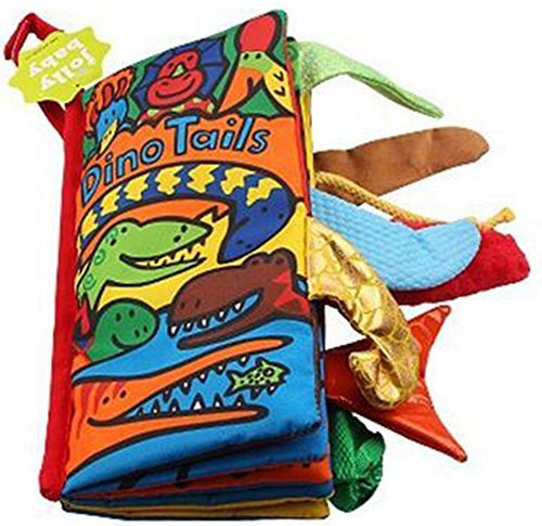 Product Cover Soft Cloth Books,Baby Intelligence Development Learning & Education Toy (dinosaur)