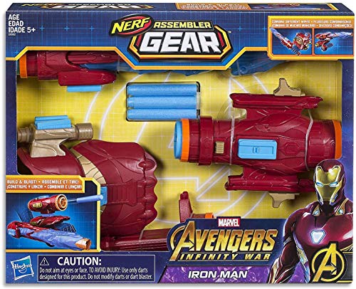 Product Cover Marvel Avengers: Infinity War Nerf Iron Man Assembler Gear