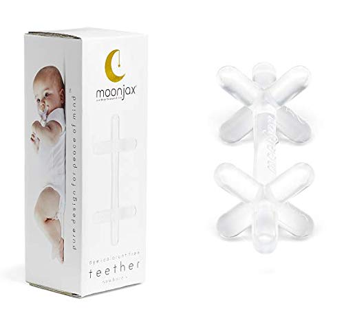 Product Cover Silicone Baby Teething Toys - Baby teether for Infants, Toddlers, Newborns, CPSIA Certified, FDA Formulated Material