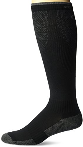 Product Cover Copper Fit Unisex-Adult's Advanced Energy Knee High Compression Socks, Black, Large/X-Large