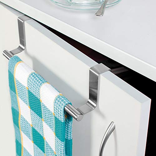 Product Cover D. R D.R Stainless Steel Over Cabinet Door Kitchen Towel Bar 9 X 2.5 X 0.78 In