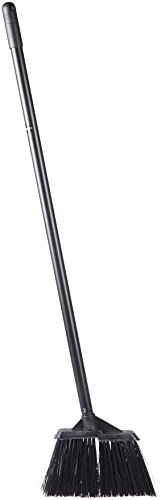 Product Cover AmazonBasics Short Lobby Angle Dustpan Broom, Black, 6-Pack