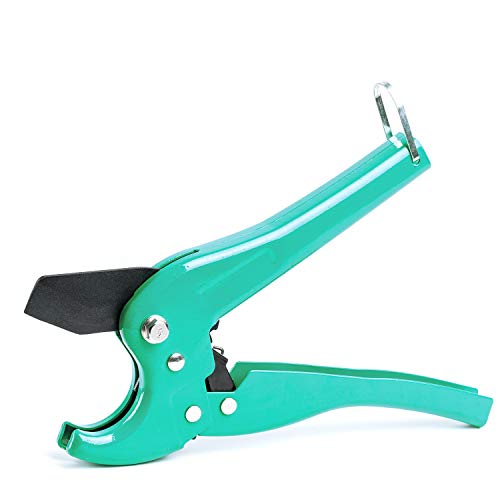 Product Cover Pipe and Tube Cutter - Heavy Duty Ratcheting Hose Cutter/Fast Pipe Cutting Tool for Cutting 1/8