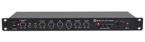 Product Cover Rockville PPA20 Preamp Professional 1U Rack Mount Pre-Amplifier w/Crossover+EQ