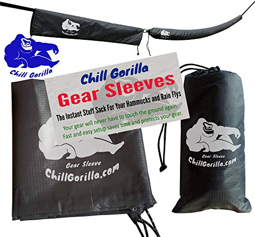 Product Cover Chill Gorilla Snakeskin Sleeves. Instant Stuff Sack & Protective Cover for hammocks, rain flys, tarps. 173