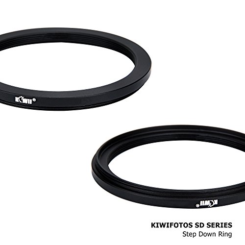 Product Cover Kiwifotos 82mm-77mm Step-down Adapter Ring for Lenses (82mm Lens to 77mm Filter, Hood, Lens Converter and Other Accessories)