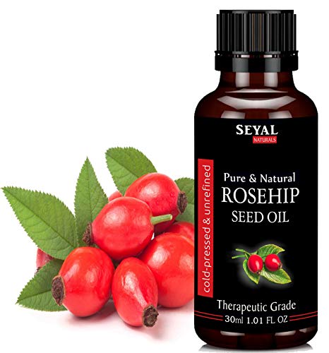 Product Cover Seyal Rosehip Seed Oil 100% Pure & Natural Therapeutic Grade Organic Cold Pressed Unrefined (30ml)