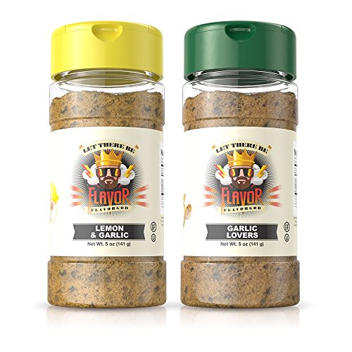 Product Cover Flavor God Seasonings - Super Garlic Bros (Gluten Free, GMO Free, MSG Free, Low Sodium, Paleo Friendly)