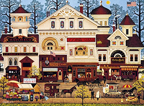 Product Cover Buffalo Games - Charles Wysocki - Victorian Street - 1000 Piece Jigsaw Puzzle