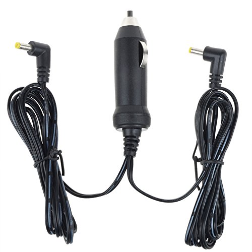 Product Cover Accessory USA Car Auto DC Cigarette Power Supply Power Cord Power Cable Charger for Phillips/Sylvania/Insignia Dual Screen Portable DVD Player Series