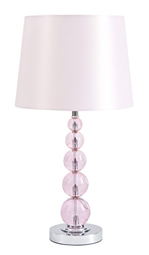 Product Cover Ashley Furniture Signature Design - Letty Table Lamp - Children's Lamp - Hot Pink