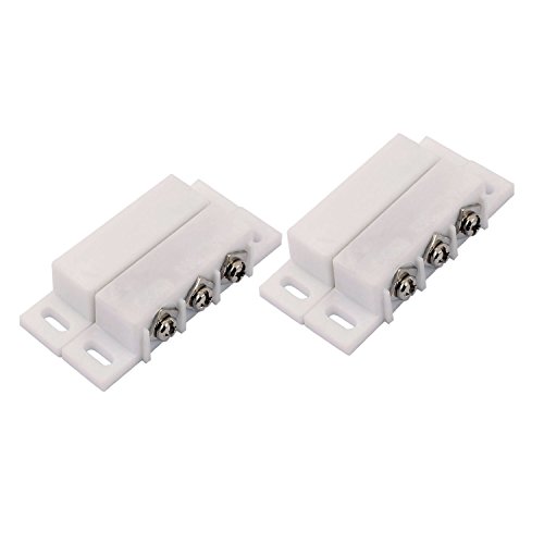 Product Cover 2Sets Magnetic Reed Switch Normally Open Closed NC NO Door Alarm Window Security