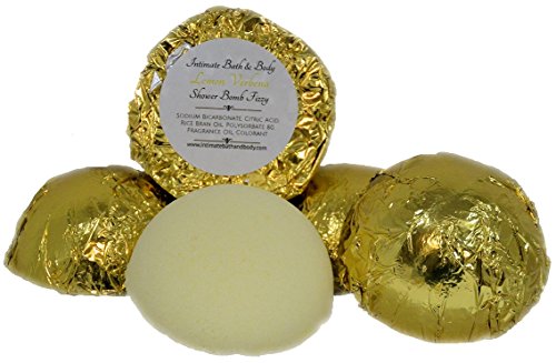 Product Cover Shower Bombs! 5 Pack Aromatherapy Shower Steamers - Lemon Verbena