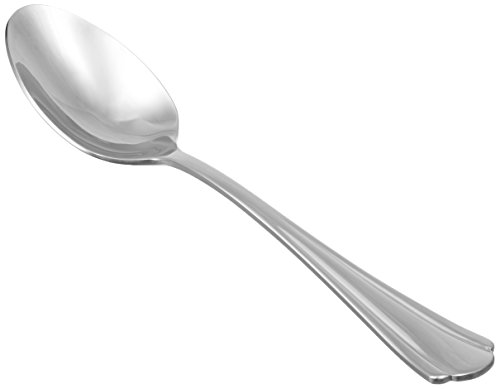 Product Cover AmazonBasics Stainless Steel Dinner Spoons with Scalloped Edge, Set of 12