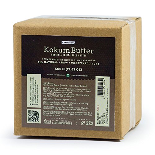Product Cover Keynote Kokum Butter (Natural, Raw, Unrefined & Non-Deodorized) 500 Grams