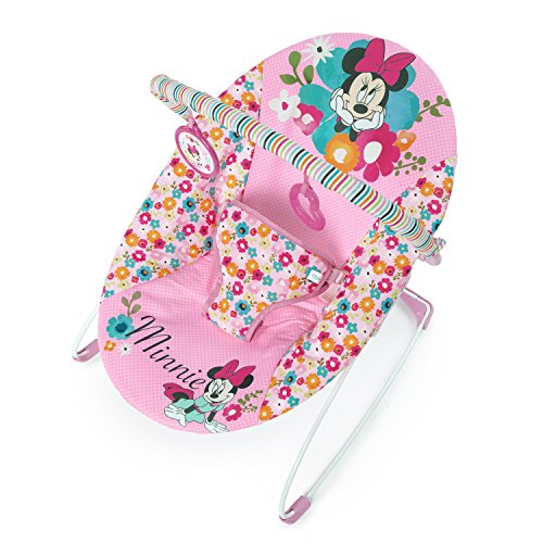 Product Cover Disney Baby Minnie Mouse Perfect Vibrating Bouncer, Pink