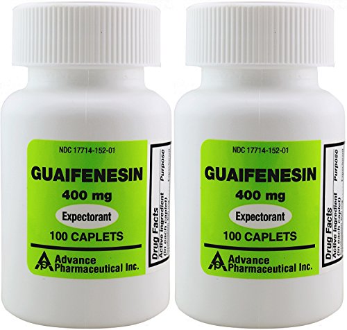 Product Cover Mucus Relief Guaifenesin 400 mg 200 Tablets Generic for Mucinex Chest Congestion Immediate Release