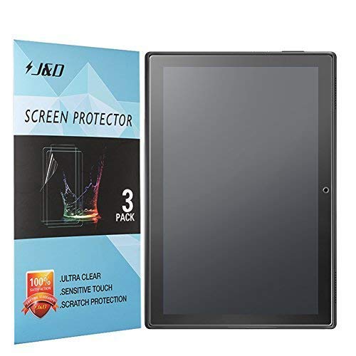 Product Cover J&D Compatible for 3-Pack Lenovo Tab 4 10-inch Android Tablet Screen Protector, [Anti-Glare] Matte Film Shield Screen Protector for Lenovo Tab 4 10-inch Android Tablet Matte Screen Protector