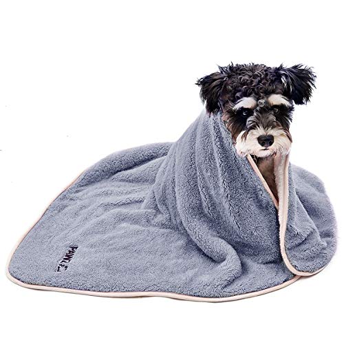 Product Cover PAWZ Road Dog Blanket Fluffy Skin-Friendly and Warm,Double-Sided,No Shedding for Cats Dogs and Small Animals Grey