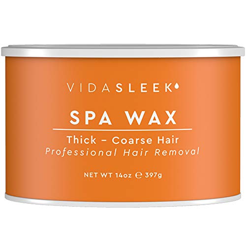 Product Cover Full Body Spa Wax For Thick to Coarse Hairs - All Natural - Professional Size 14 oz. Tin