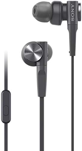 Product Cover Sony MDR-XB55AP Premium in-Ear Extra Bass Headphones with Mic (Black)
