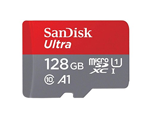 Product Cover SanDisk Ultra 128GB microSDXC UHS-I card with Adapter - 100MB/s U1 A1 - SDSQUAR-128G-GN6MA