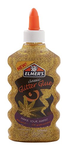 Product Cover Elmer's 2022912 Liquid Glitter Glue, Washable, Gold, 6 Ounces, 1 Count