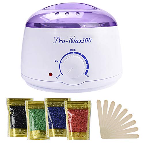Product Cover Wax Warmer, Portable Electric Hair Removal Kit for Facial &Bikini Area& Armpit-- Melting Pot Hot Wax Heater accessories Total Body Waxing Spa or Self-waxing Spa in Home For Girls & Women & Men