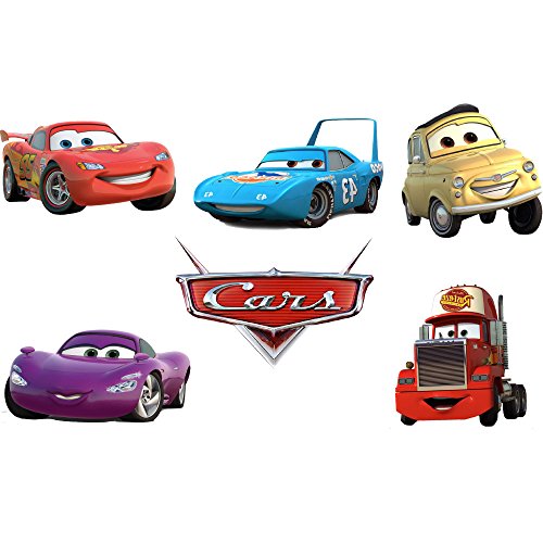 Product Cover PARTY PROPZ CAR Theme CARDSTOCK Cutout Set of 10/ CAR Theme Party Supplies/ CAR Theme