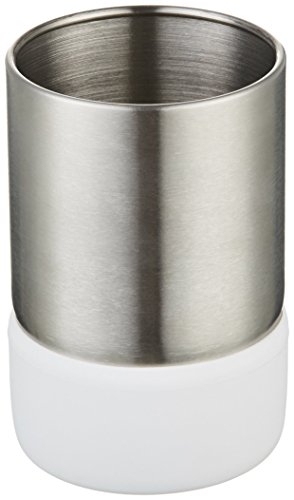 Product Cover AmazonBasics Stainless Steel Toothbrush Holder, White